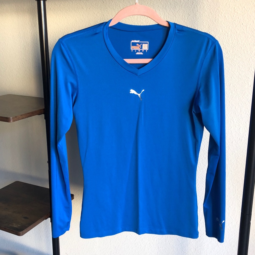 Puma Men's Long Sleeve Athletic Tee